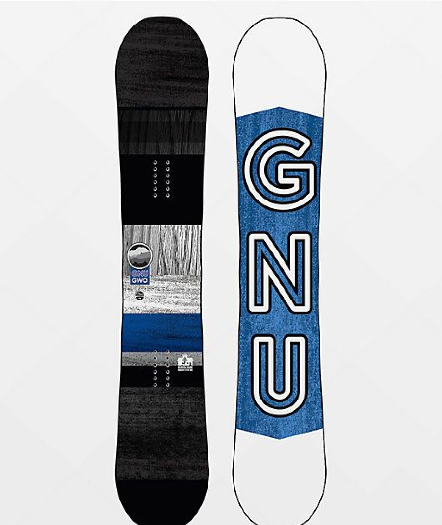 Snowboard * | Gnu Gwo Snowboard Snowboard 2022 Limit Offer