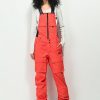 Snowboard * | Picture Organic Brita Hot Coral 10K Snowboard Bib Pants Limit Offer