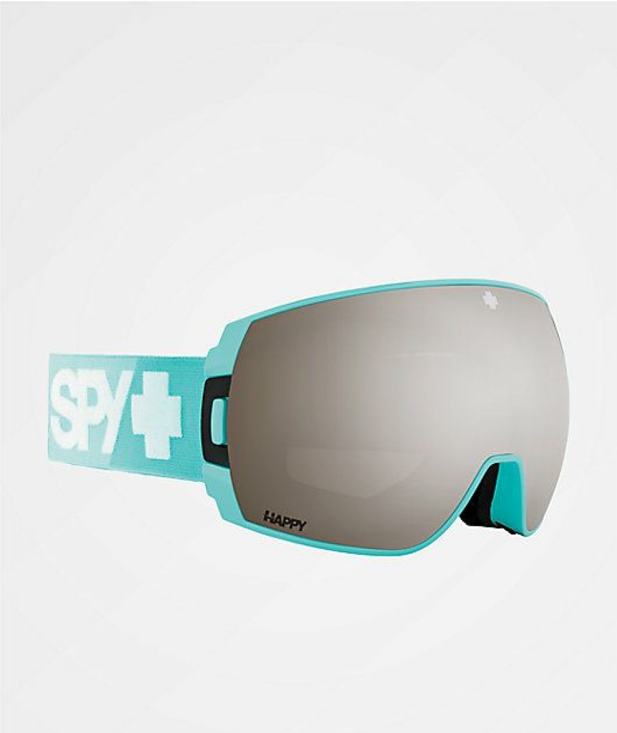 Snowboard * | Spy Legacy Se Colorblock 2.0 Turquoise Snowboard Goggles Limit Offer