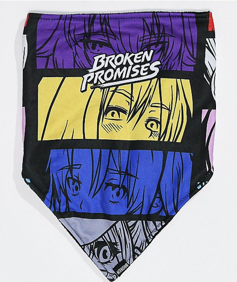 Snowboard * | Broken Promises Chainsaw Eyes Fleece Snow Bandana Limit Offer