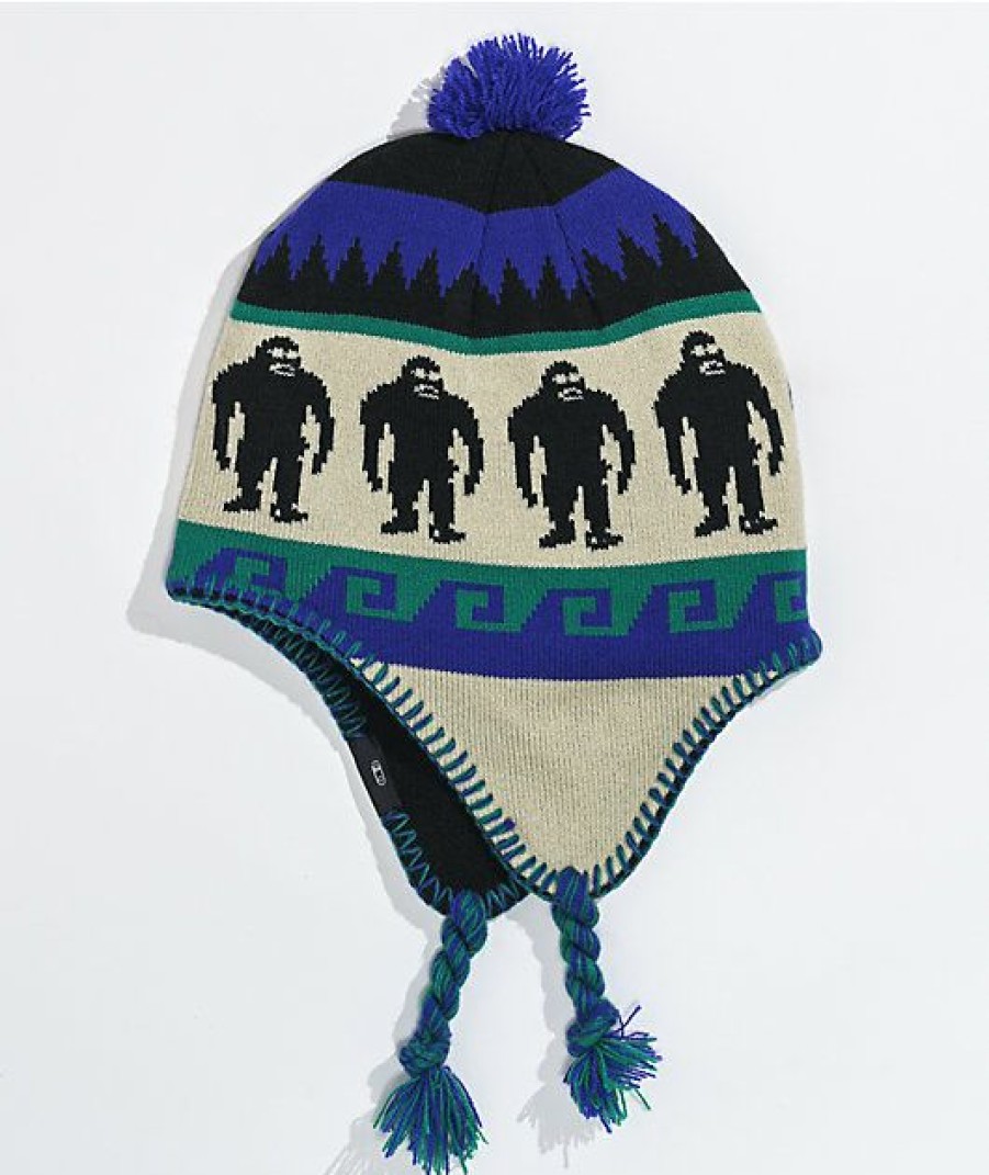 Beanies * | Airblaster Squatchamama Barney Pom Beanie Promotions