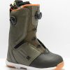 Snowboard * | Dc Control Olive Green Boa Snowboard Boots 2022 Limit Offer