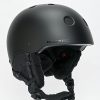 Snowboard * | Pro-Tec Classic Stealth Matte Black Snowboard Helmet Limit Offer