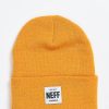 Beanies * | Neff Lawrence Patch Gold Beanie Promotions