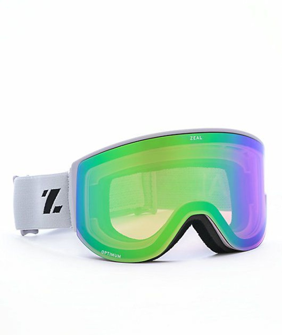 Snowboard * | Zeal Beacon Fog Jade Mirror Snowboard Goggles Limit Offer