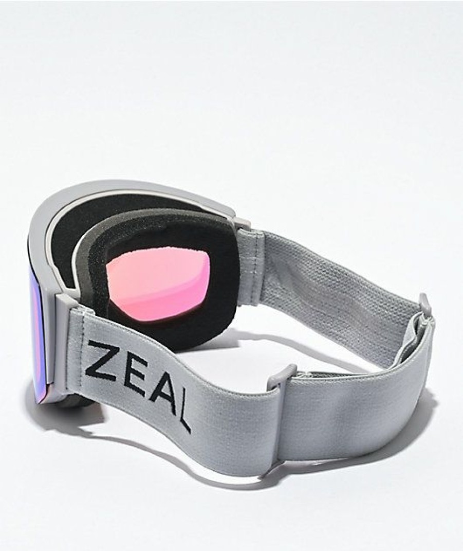 Snowboard * | Zeal Beacon Fog Jade Mirror Snowboard Goggles Limit Offer