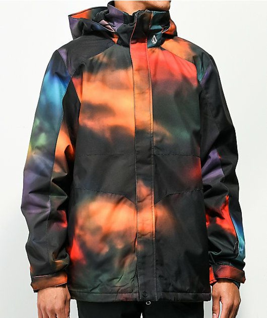 Clothing * | Volcom Scortch Insulated Tie Dye 15K Snowboard Jacket Promotions