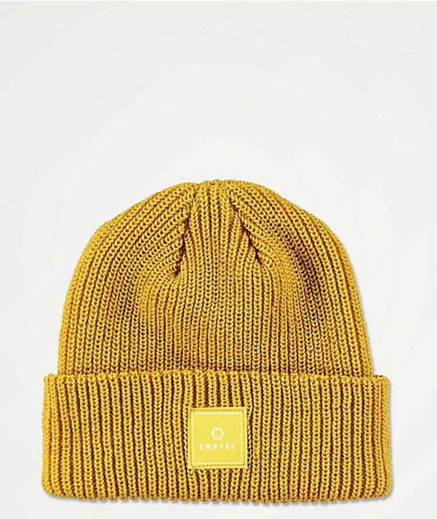 Beanies * | Empyre Clobber Gold Beanie Promotions