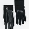 Snowboard * | Pow All Day Black Snowboard Gloves Limit Offer