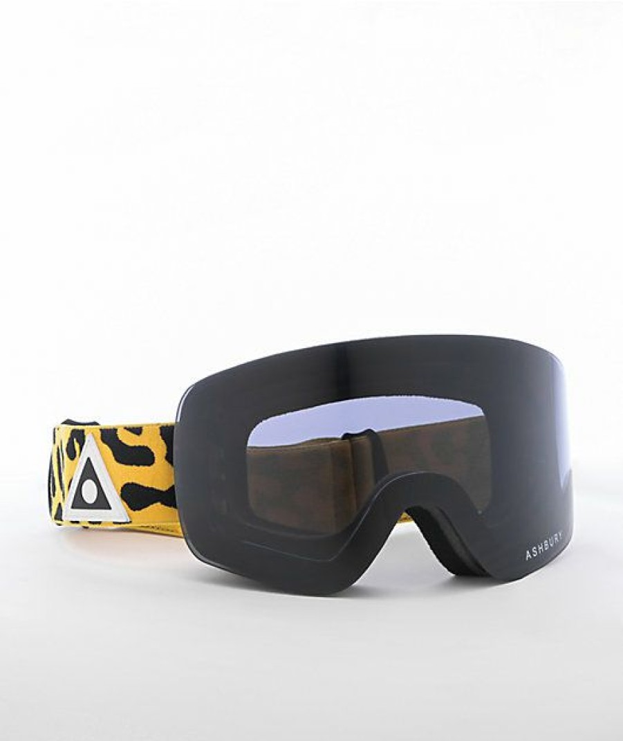 Snowboard * | Ashbury Sonic Leopard Snowboard Goggles Limit Offer