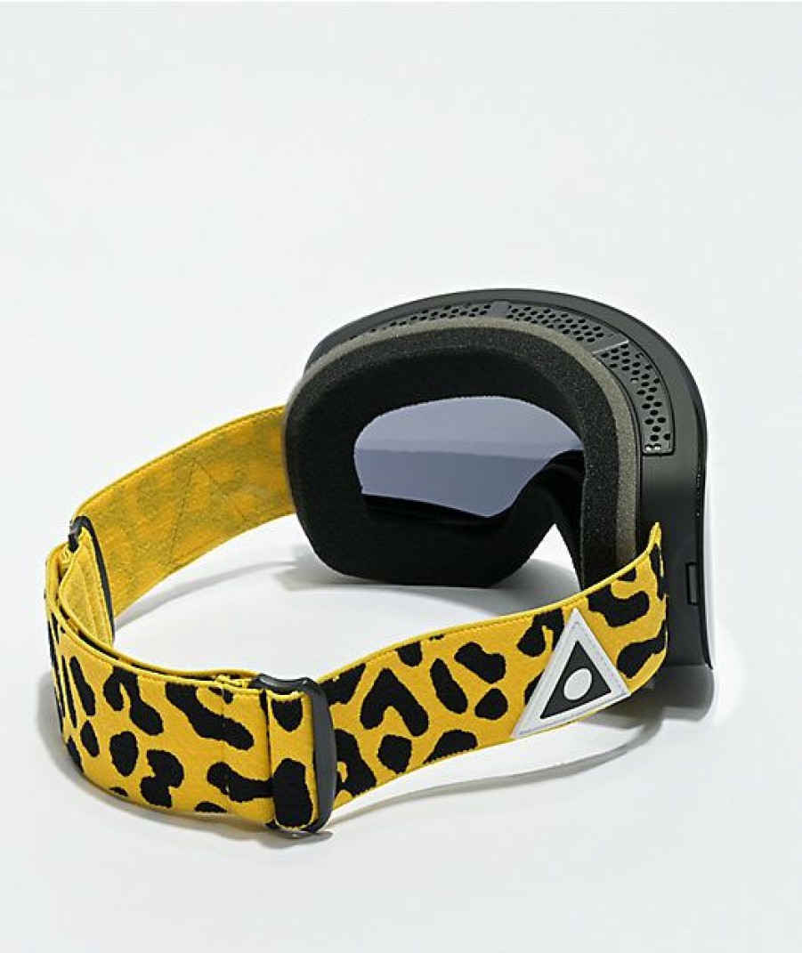 Snowboard * | Ashbury Sonic Leopard Snowboard Goggles Limit Offer