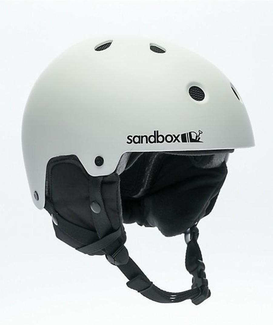 Snowboard * | Sandbox Legend White Snowboard Helmet Limit Offer