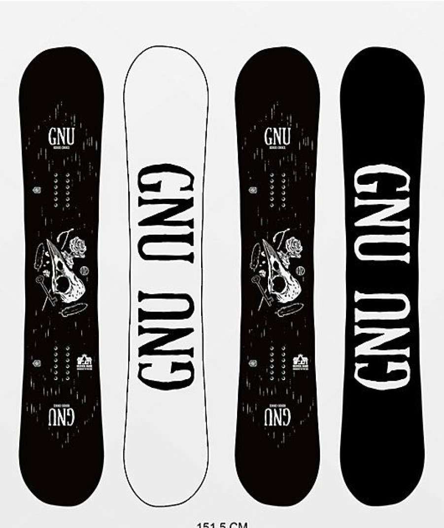 Snowboard * | Gnu Riders Choice Snowboard 2022 Limit Offer