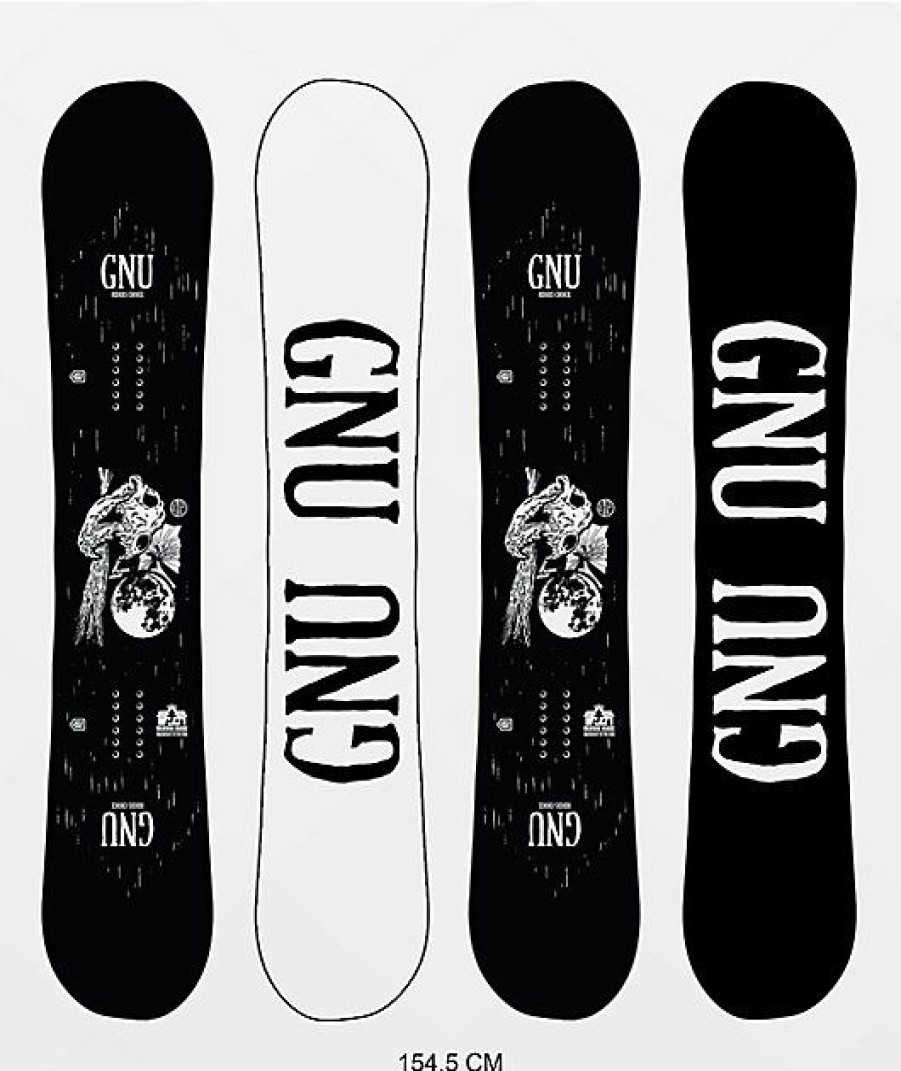 Snowboard * | Gnu Riders Choice Snowboard 2022 Limit Offer