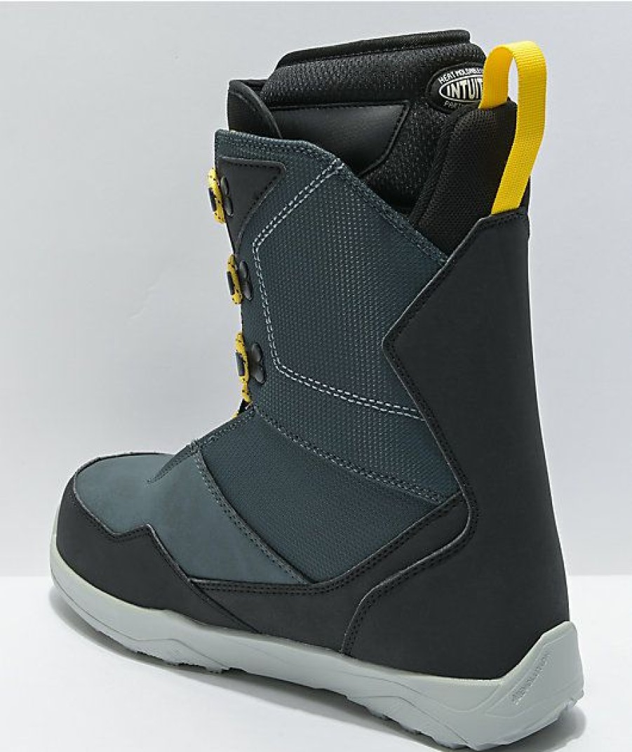 Snowboard * | Thirtytwo Shifty Lace Grey Snowboard Boots 2021 Limit Offer