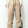 Snowboard * | Thirtytwo Sweeper Khaki 10K Snowboard Pants Limit Offer