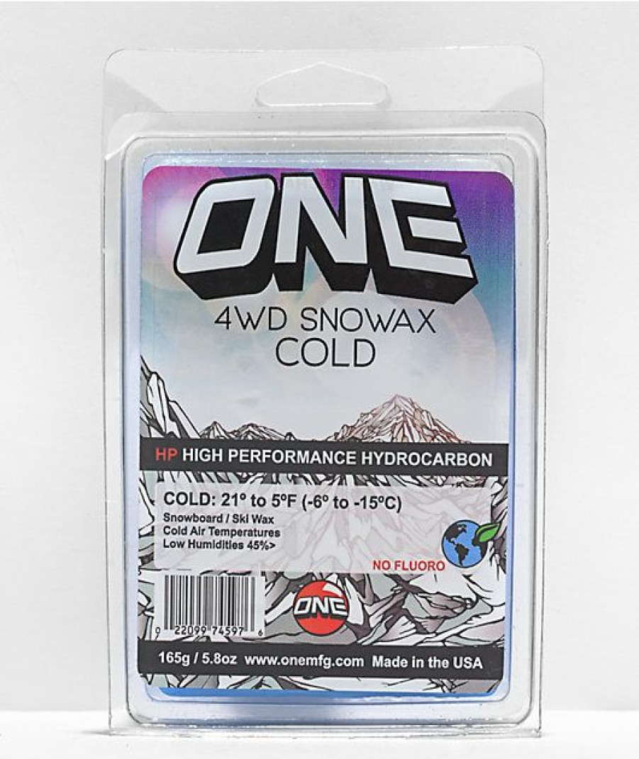 Accessories * | One Ball 4Wd Cold Snowboard Wax Promotions