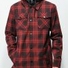 Clothing * | Empyre Traversed Red & Black Plaid 10K Snowboard Jacket Promotions