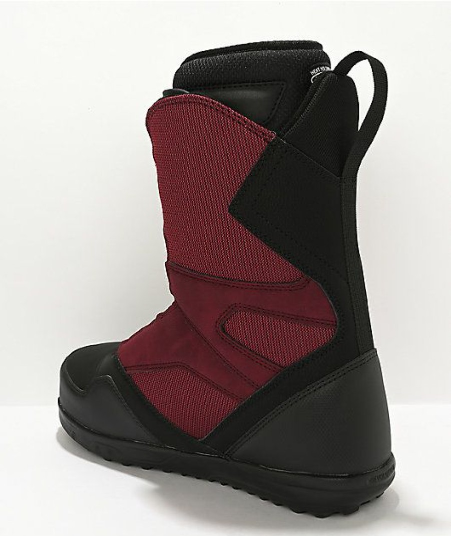 Snowboard * | Thirtytwo Stw Burgundy Boa Snowboard Boot 2022 Limit Offer