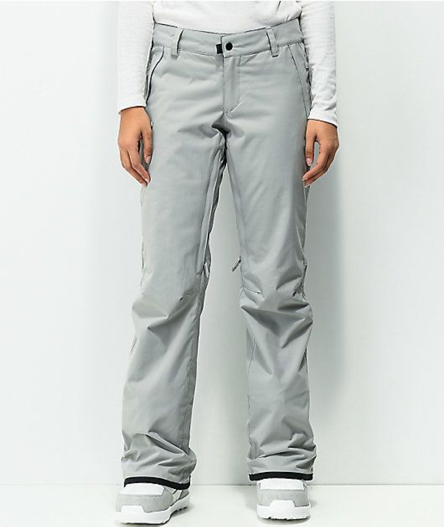 Clothing * | 686 Standard Grey 5K Snowboard Pants Promotions