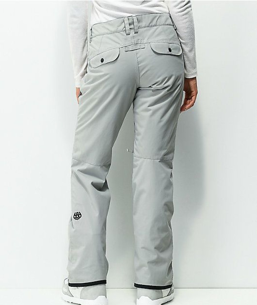 Clothing * | 686 Standard Grey 5K Snowboard Pants Promotions