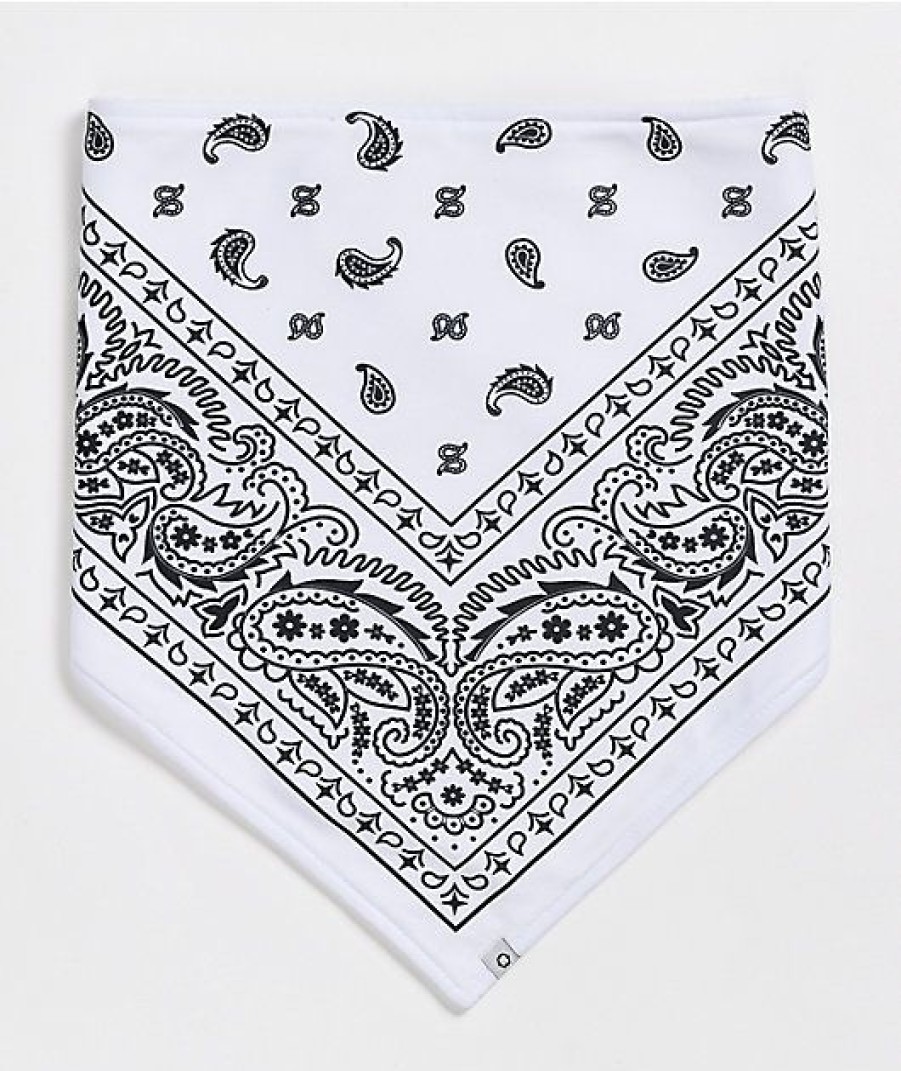 Accessories * | Empyre Paisley White Face Cover Promotions