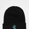 Beanies * | Santa Cruz Screaming Hand Black Beanie Promotions