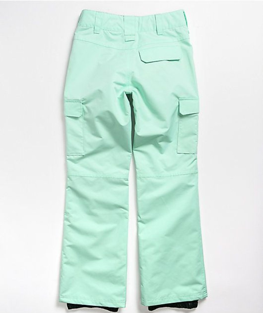 Snowboard * | Aperture Verty Mint Blue 10K Women'S Snowboard Pants Limit Offer