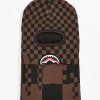 Snowboard * | Sprayground Sharks In Paris Brown & Black Balaclava Limit Offer