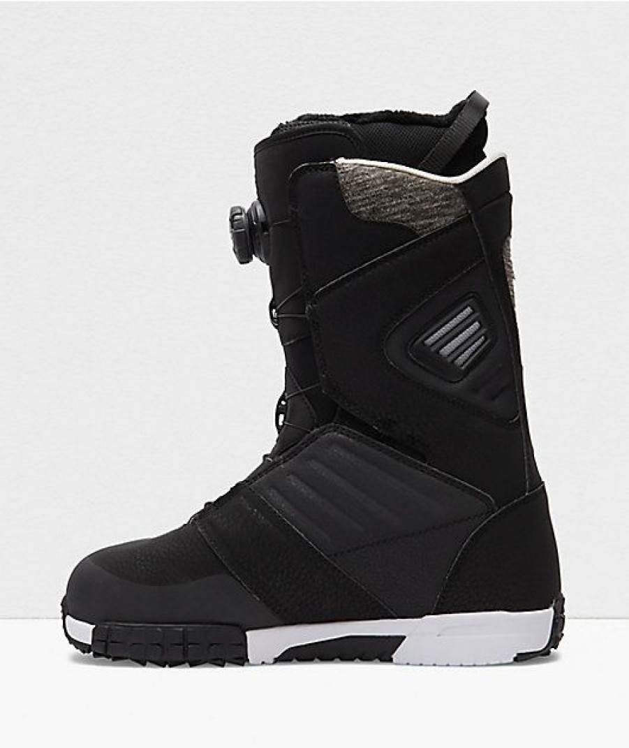 Snowboard * | Dc Judge Boa Black Snowboard Boots 2022 Limit Offer