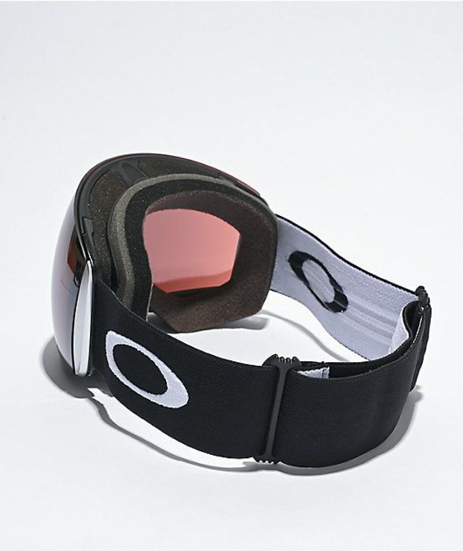 Snowboard * | Oakley Flight Deck Prizm White & Iridium Snowboard Goggles Limit Offer