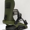 Snowboard * | Rome 390 Boss Green Snowboard Bindings 2022 Limit Offer