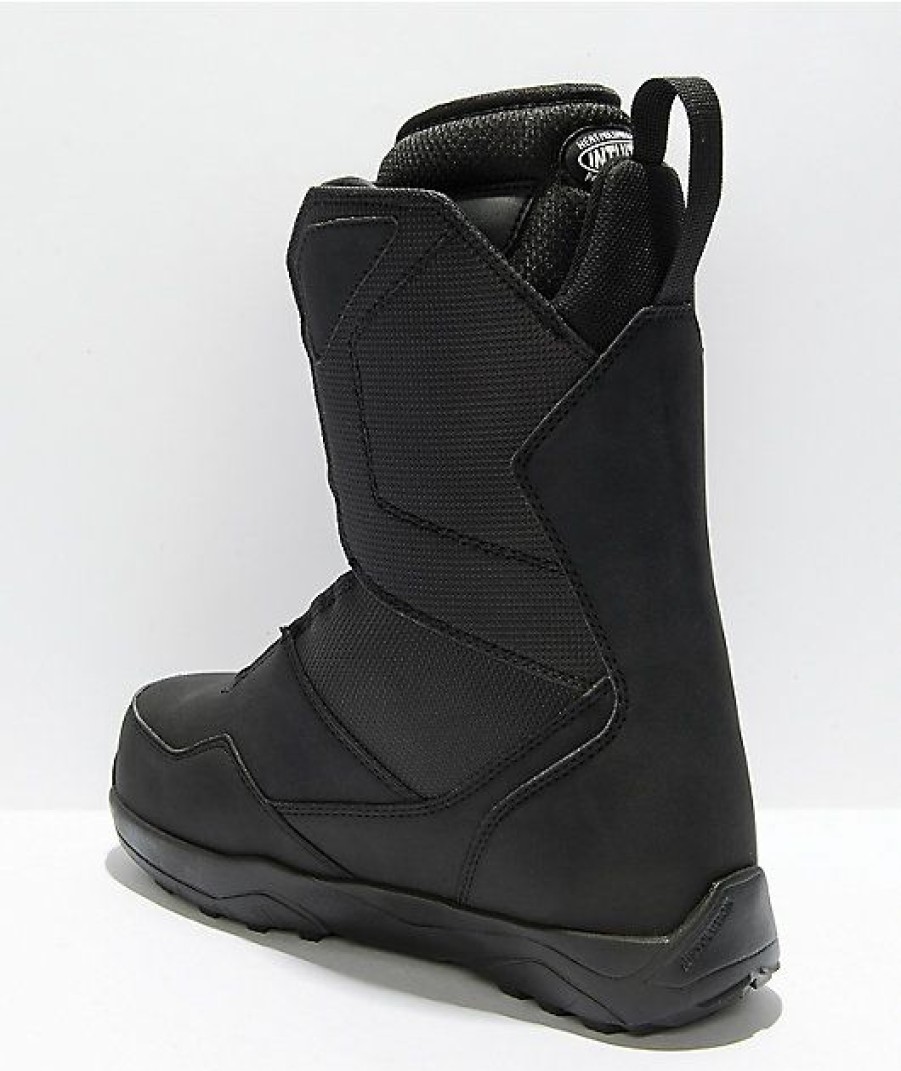 Snowboard * | Thirtytwo Women'S Shifty Boa Black Snowboard Boots 2022 Limit Offer