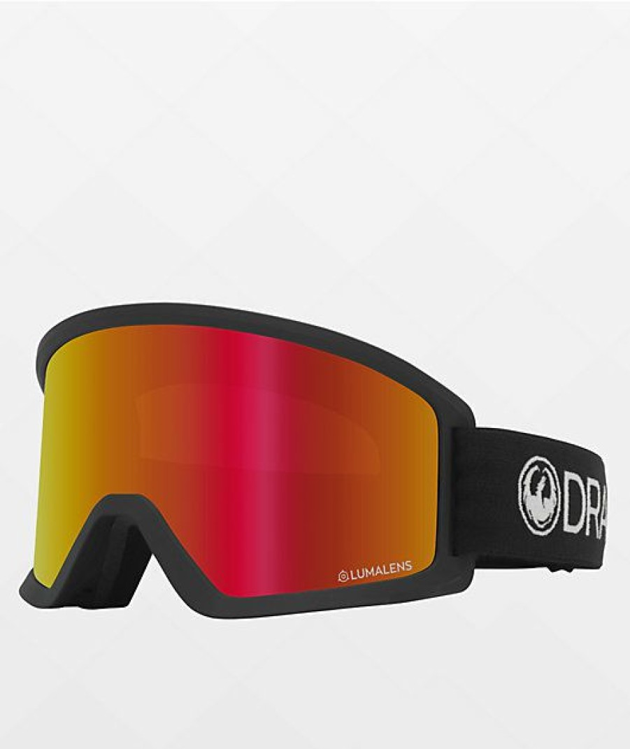 Snowboard * | Dragon Dx3 Otg Lumalens Red Ion Snowboard Goggles Limit Offer