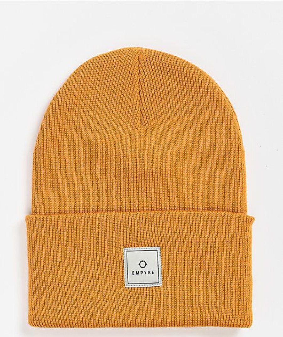 Beanies * | Empyre Drone Gold Beanie Promotions