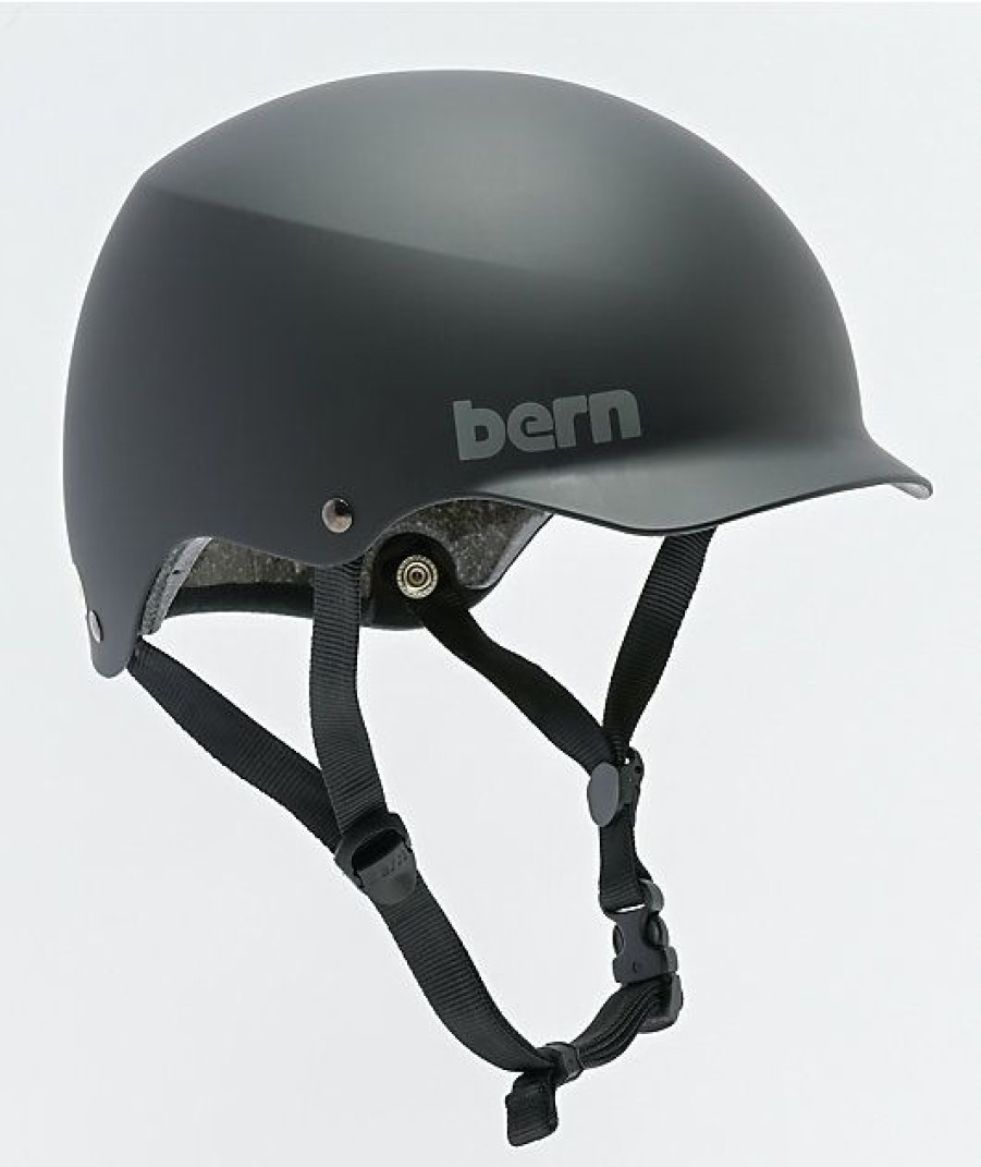 Snowboard * | Bern Baker Black Snowboard Helmet Limit Offer