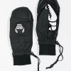 Snowboard * | Crab Grab Slush Black Snowboard Mittens Limit Offer