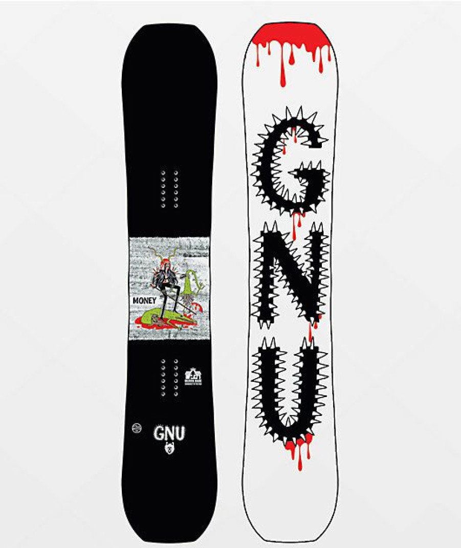 Snowboard * | Gnu Money Snowboard 2022 Limit Offer