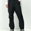 Snowboard * | Quiksilver Snow Down Black 10K Snowboard Pants Limit Offer