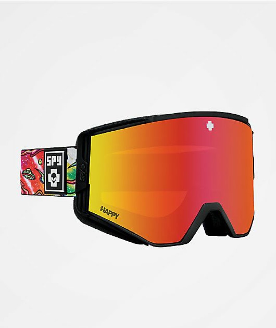 Snowboard * | Spy Ace Cosmic Attack & Happy Bronze Snowboard Goggles Limit Offer