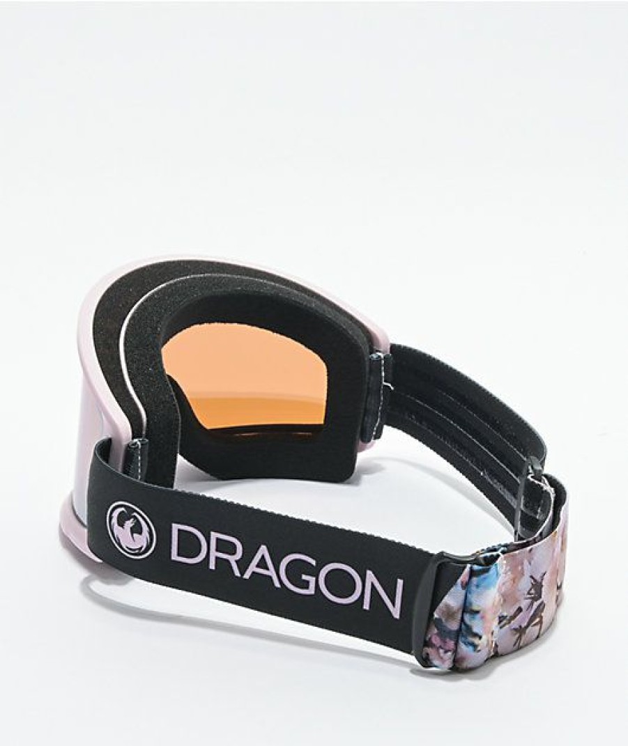 Snowboard * | Dragon Dx3 Otg Sakura & Silver Lumalens Snowboard Goggles 2021 Limit Offer