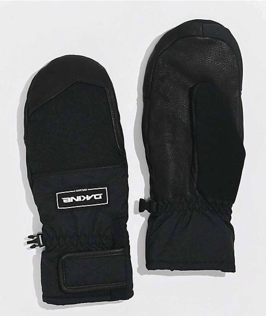 Snowboard * | Dakine Charger Black Snowboard Mittens Limit Offer