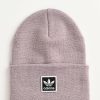 Beanies * | Adidas Originals Oversize Cuff Purple Beanie Promotions