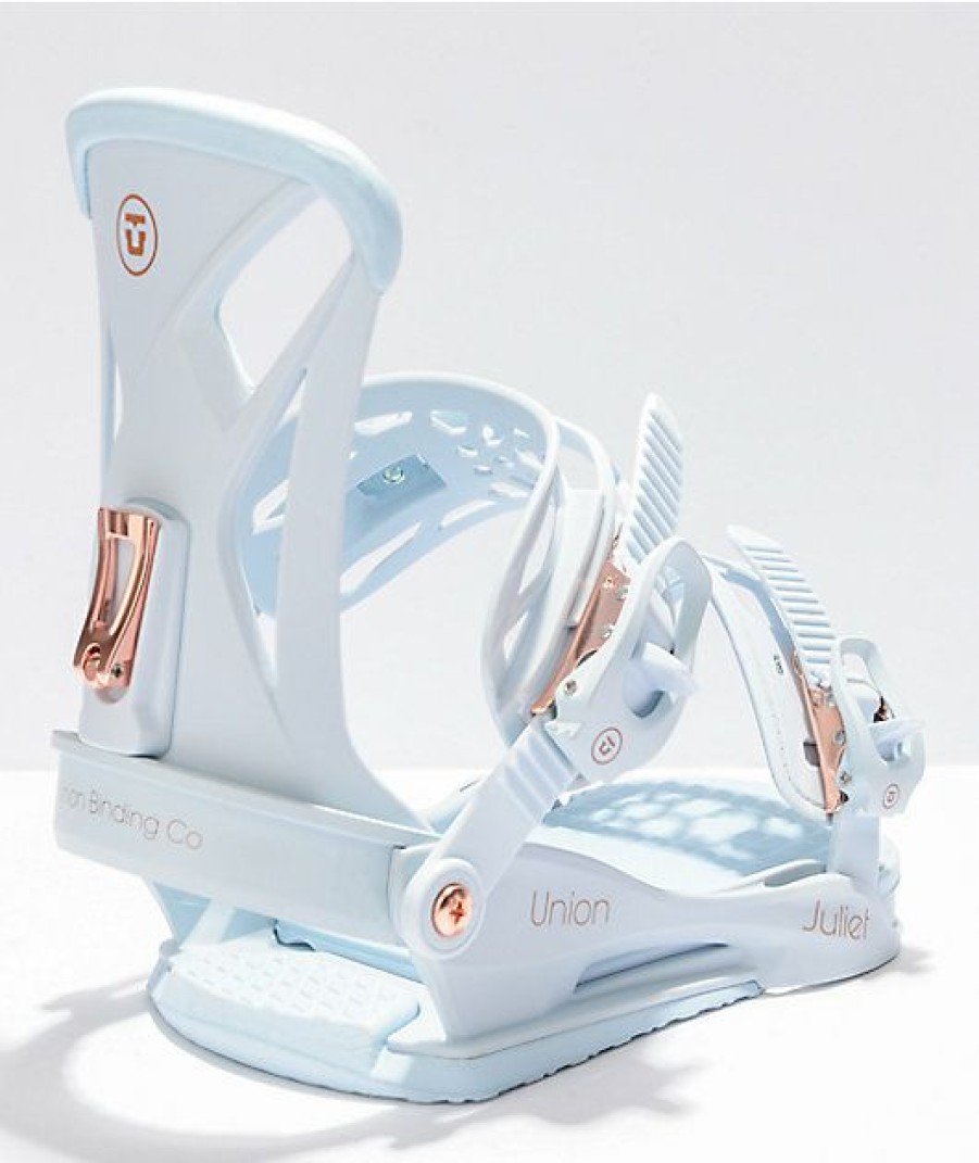 Snowboard * | Union Juliet Blue Snowboard Bindings Women'S 2022 Limit Offer