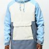 Clothing * | Empyre Jensons Blue & White 10K Snowboard Jacket Promotions