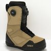 Snowboard * | Thirtytwo Stw Double Boa Khaki Snowboard Boots 2022 Limit Offer