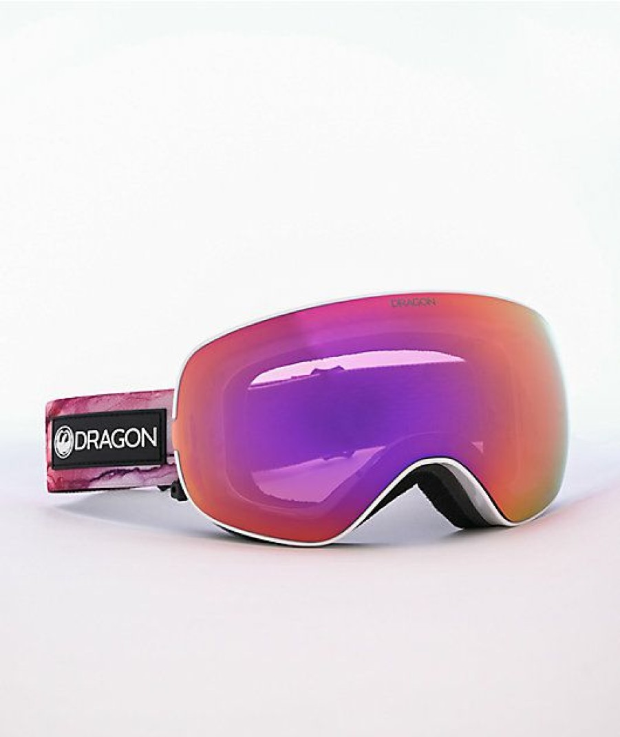 Snowboard * | Dragon X2S Lumalens Purple Ion Snowboard Goggles Limit Offer