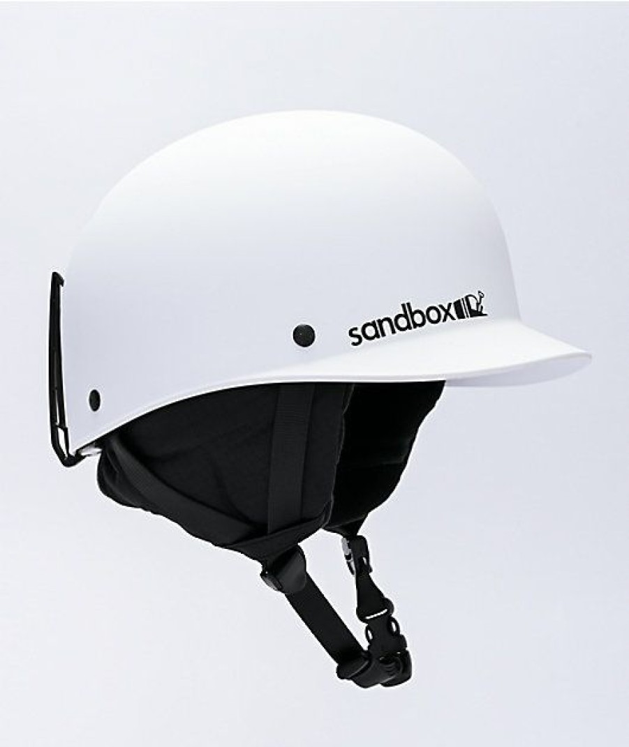 Snowboard * | Sandbox Classic 2.0 White Snowboard Helmet Limit Offer