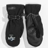 Snowboard * | Howl X Dustbox Black Snowboard Mitts Limit Offer