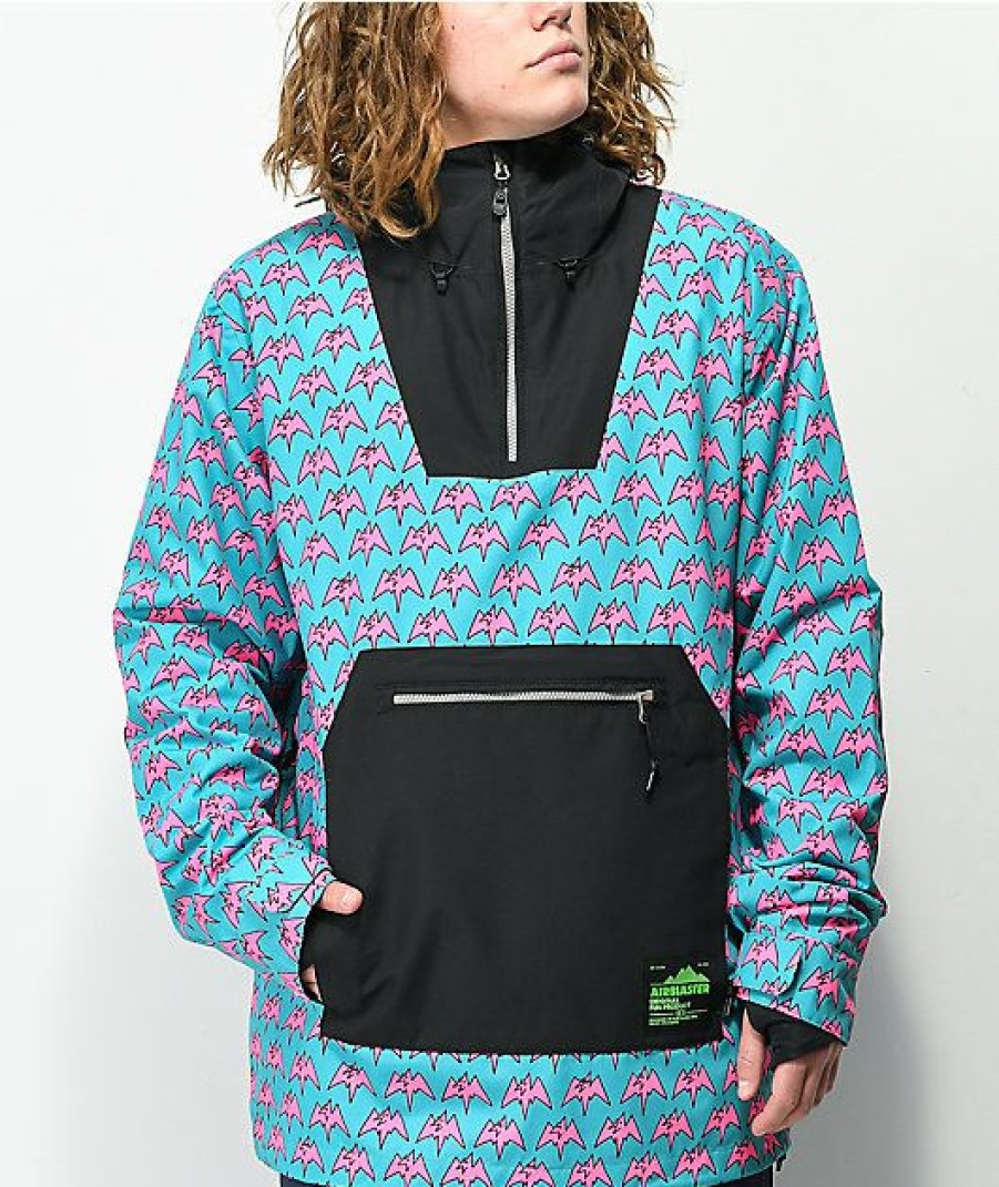 Clothing * | Airblaster Freedom 10K Anorak Snowboard Jacket Promotions